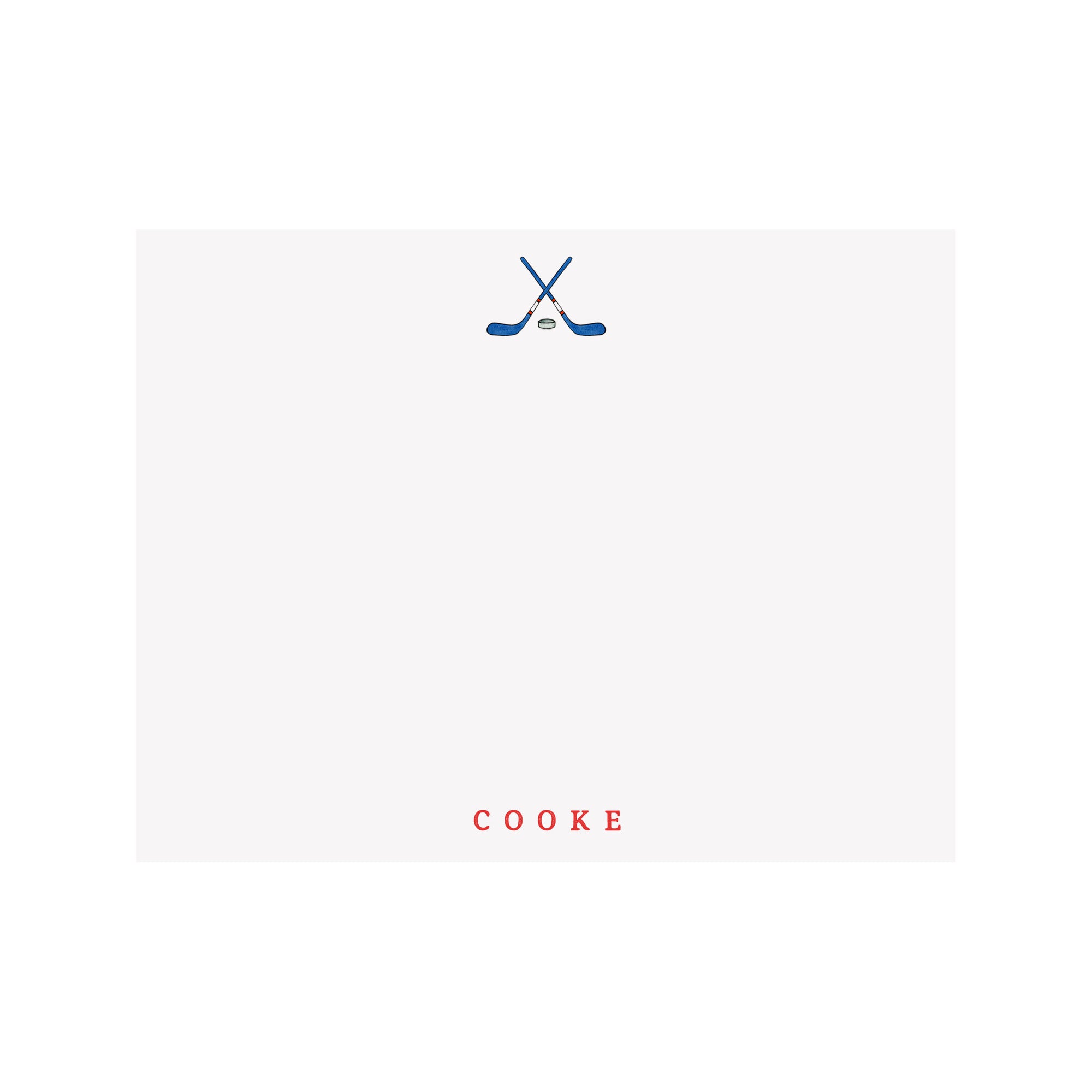 Hockey Stationery