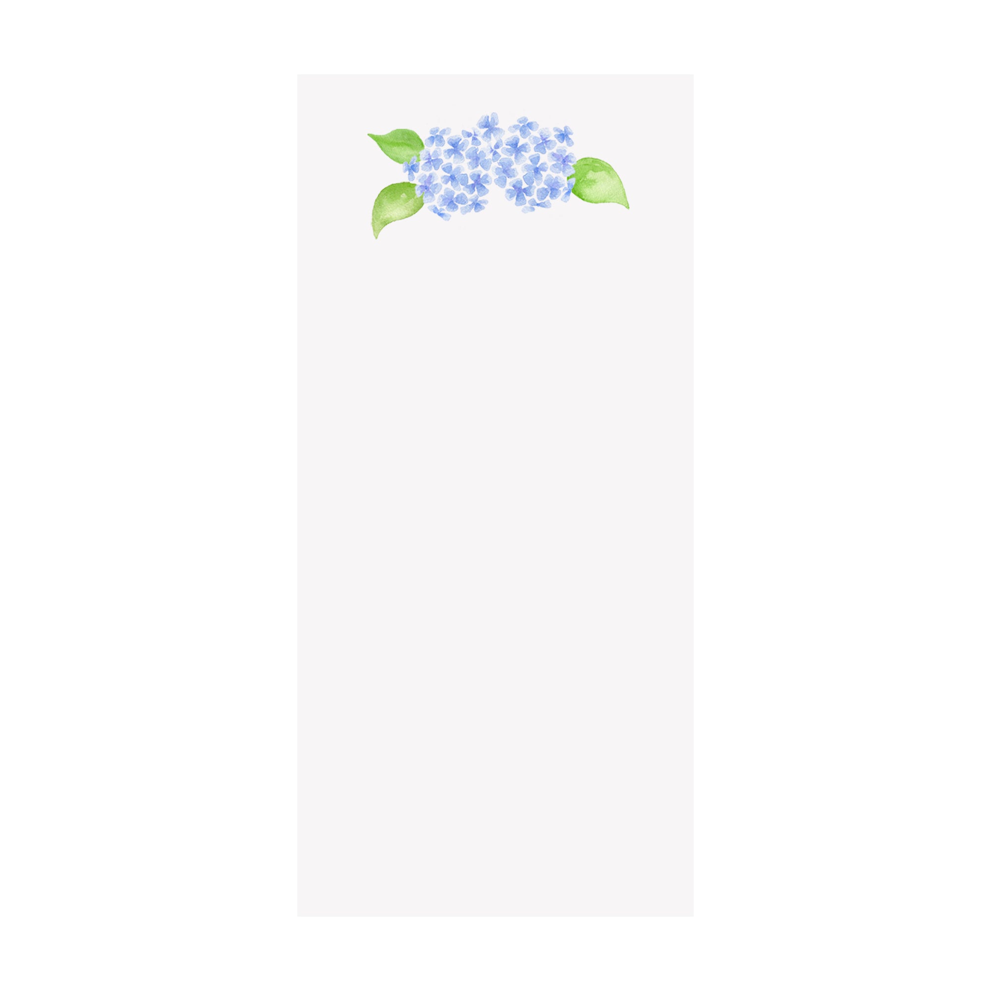 Hydrangea Notepad