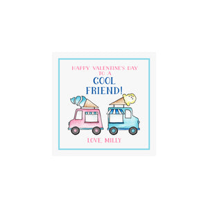 Ice Cream Truck Gift Tags & Stickers