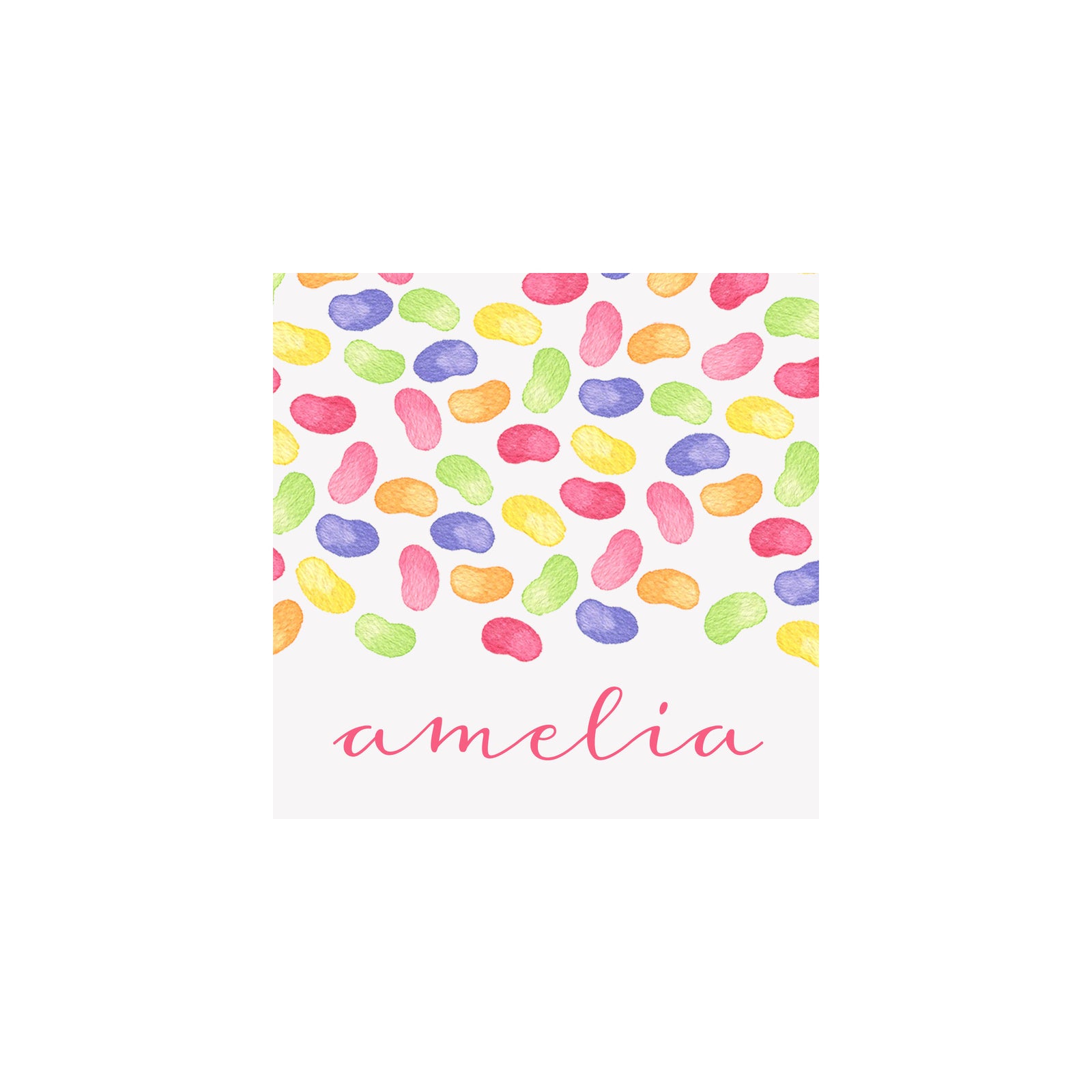 Jelly Beans Gift Tags & Stickers