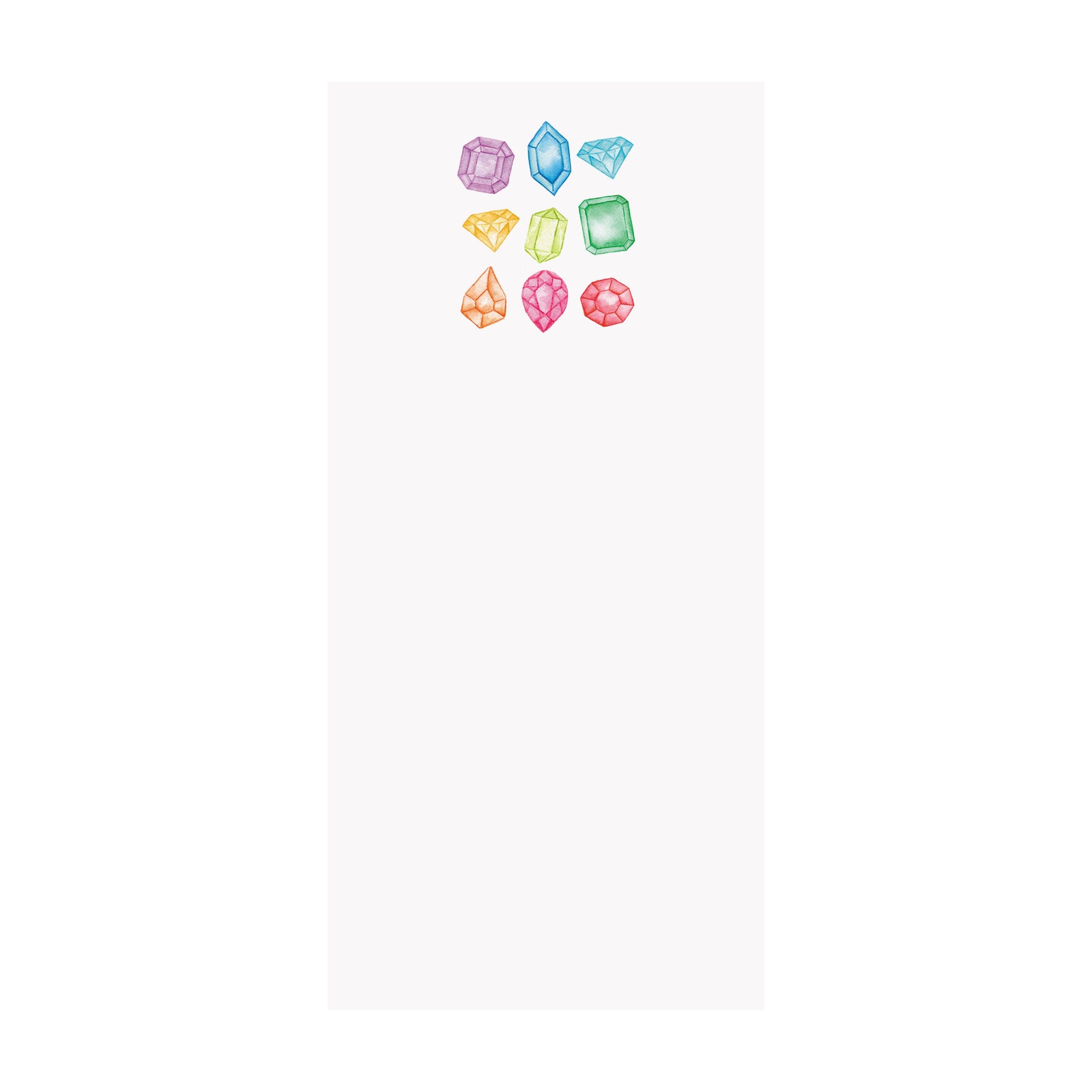 Jewels Gems Notepad