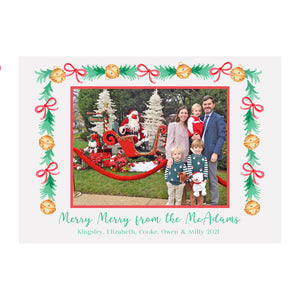 Jingle Bells Holiday Photo Cards