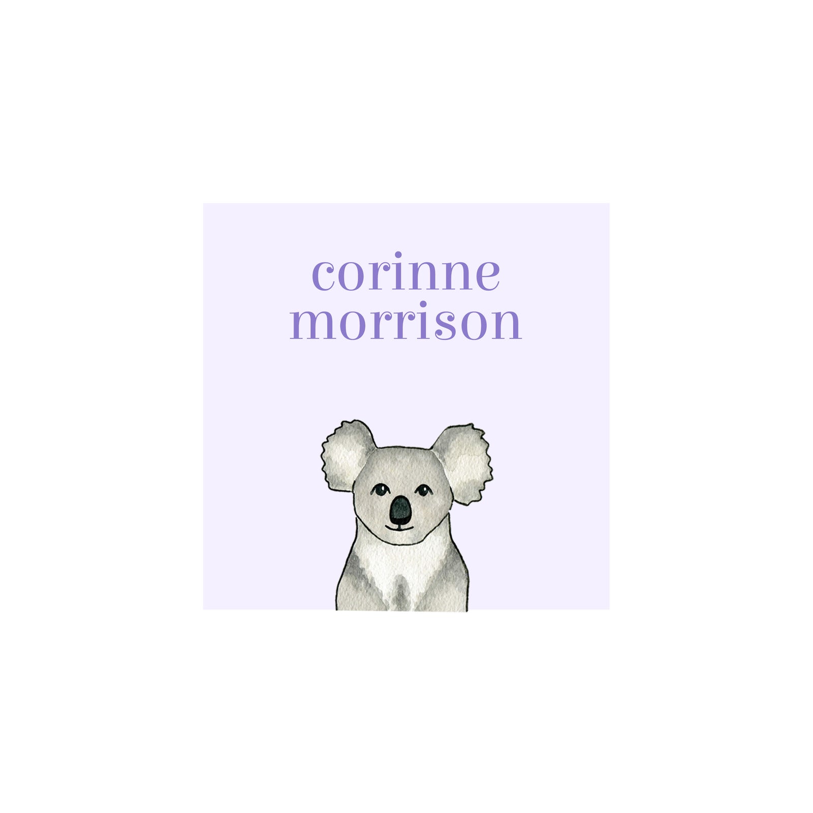 Koala Gift Tags and Stickers