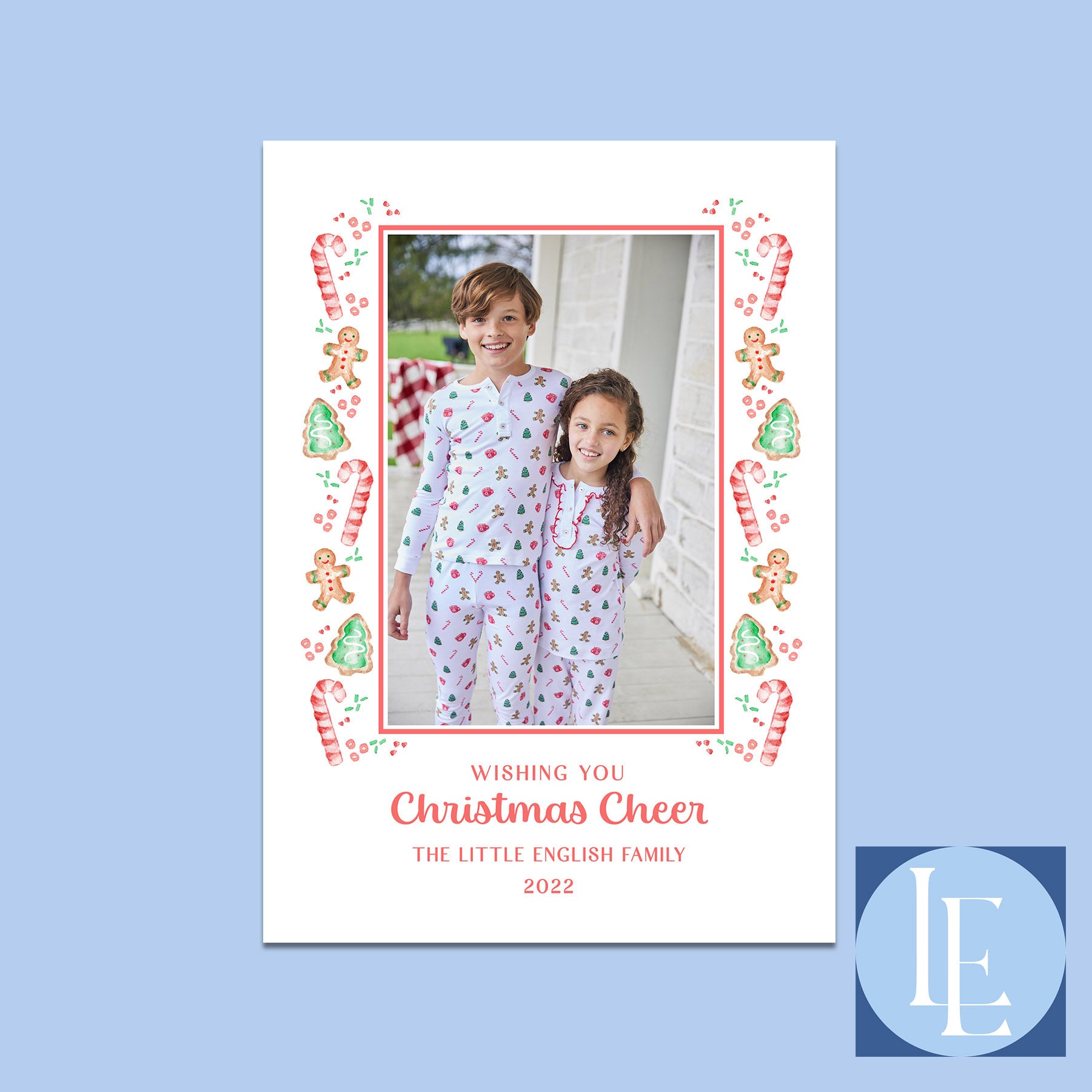 Christmas Cookies Holiday Photo Cards