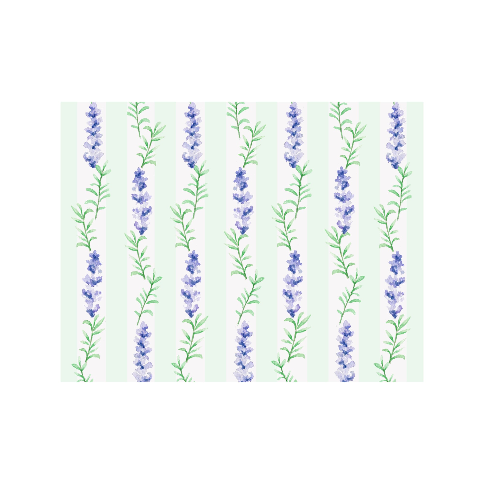 Lavender Stripes Note Cards