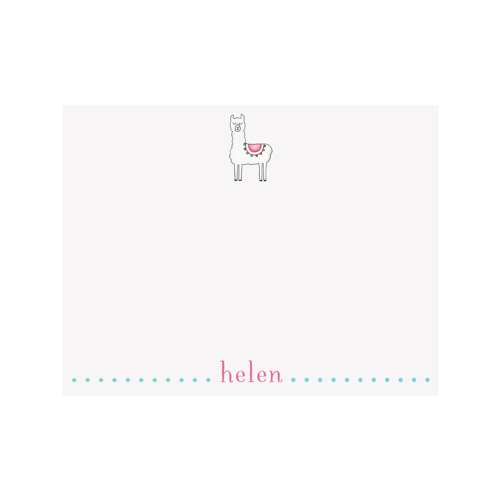 Llama Stationery