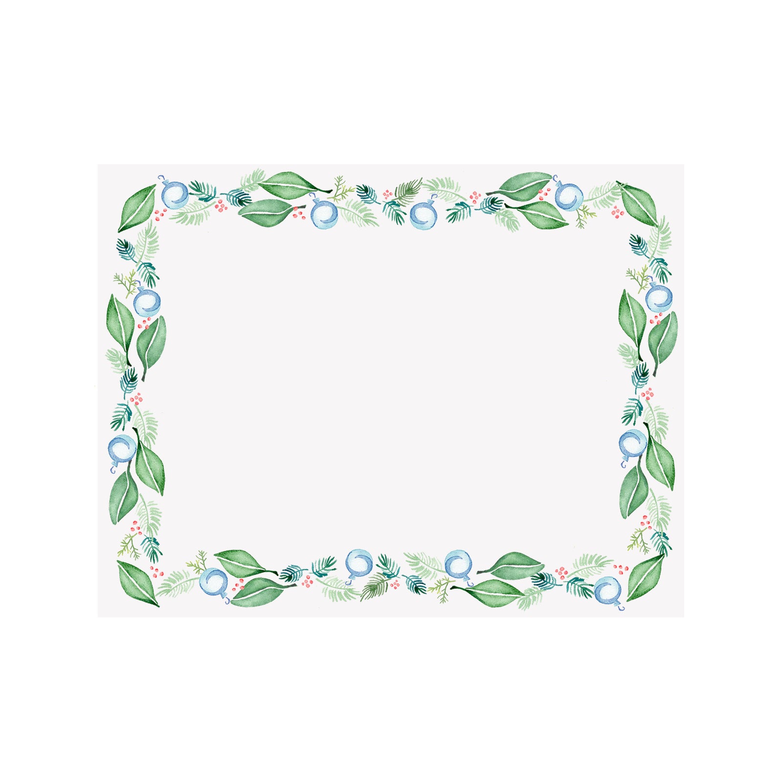 Magnolia Garland Holiday Note Card