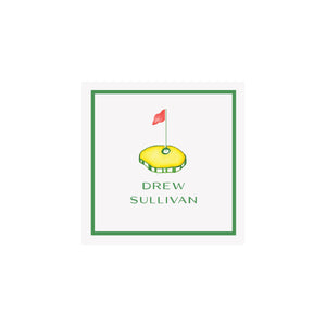 Golf Green Gift Tags & Stickers- Green