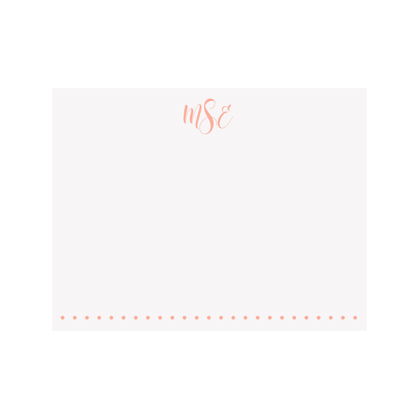 Monogram Stationery- Script