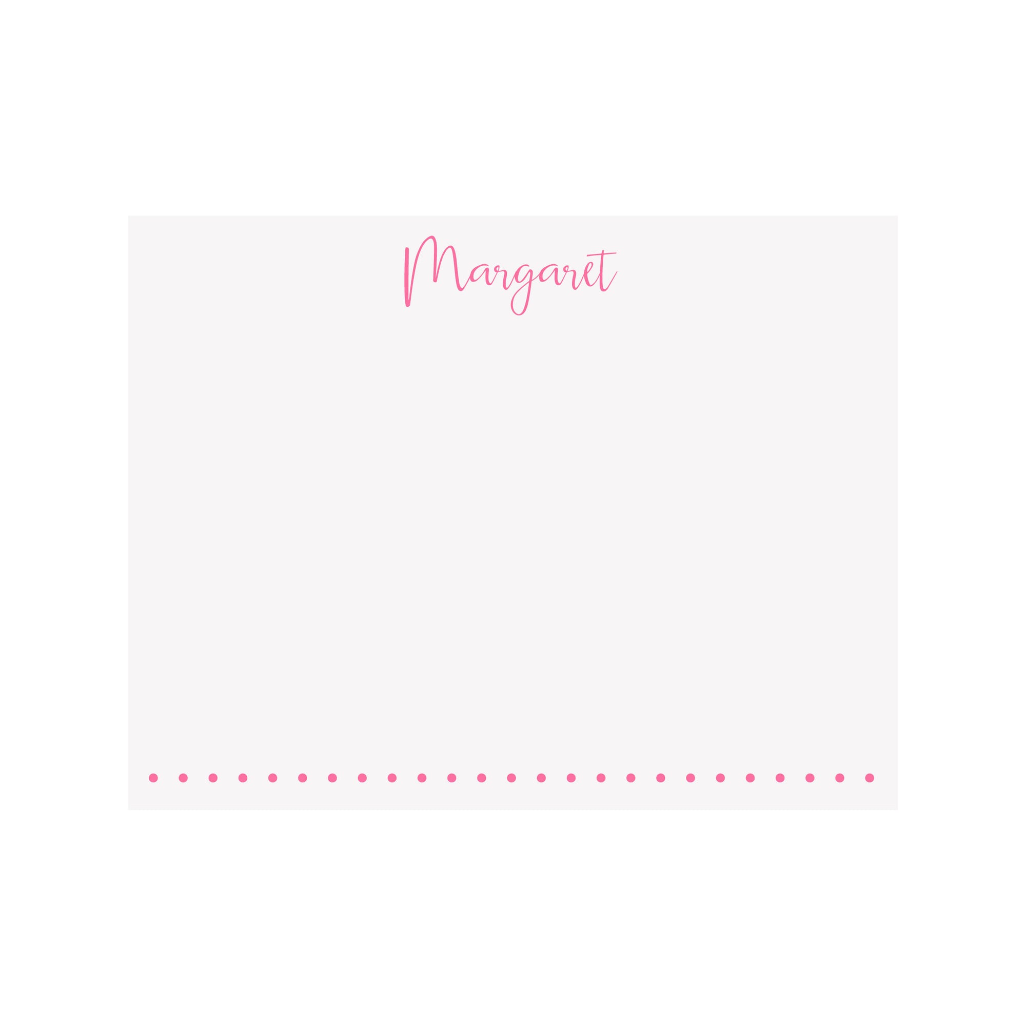 Personalized Name Stationery- Script