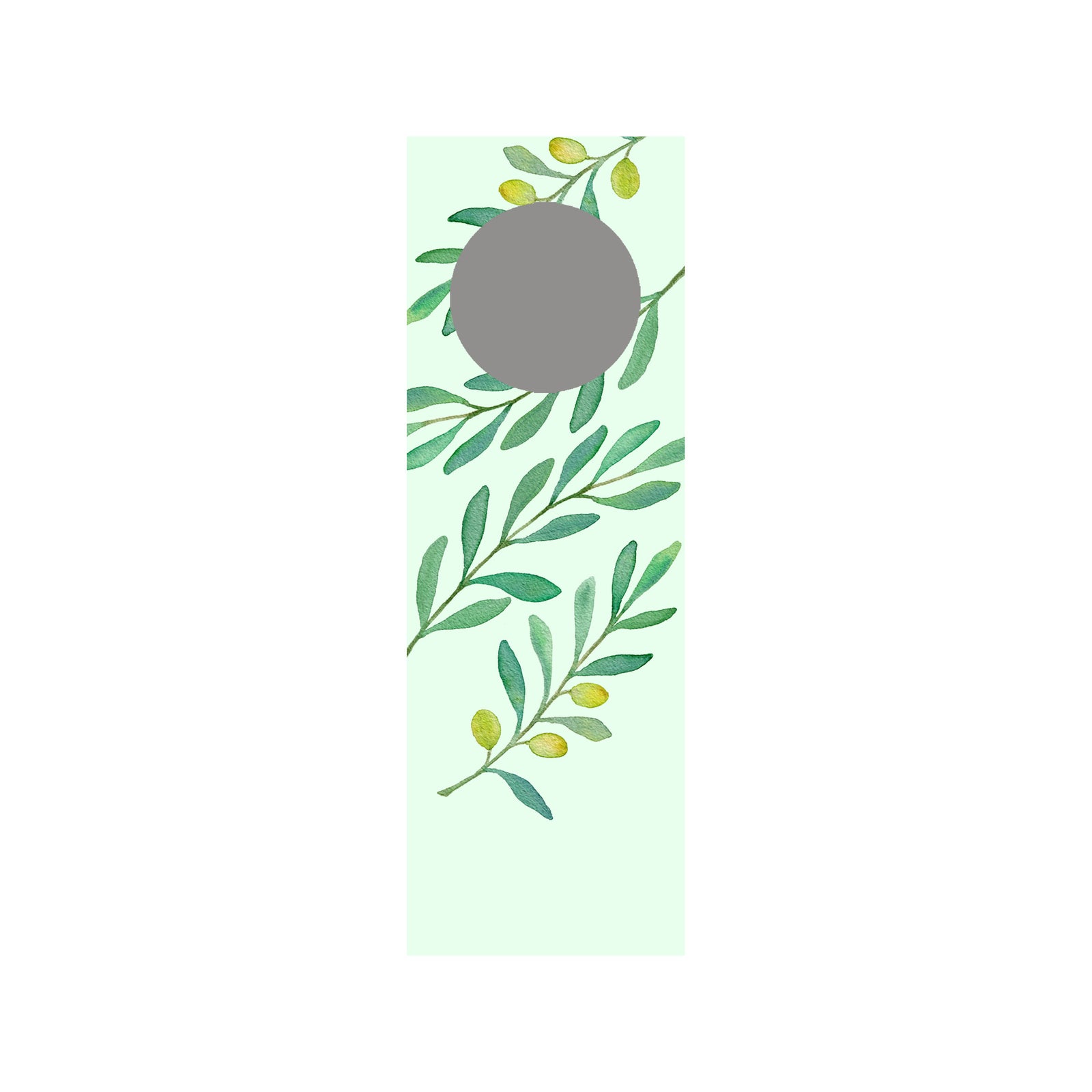 Olive Oil Bottle & Wine Tag