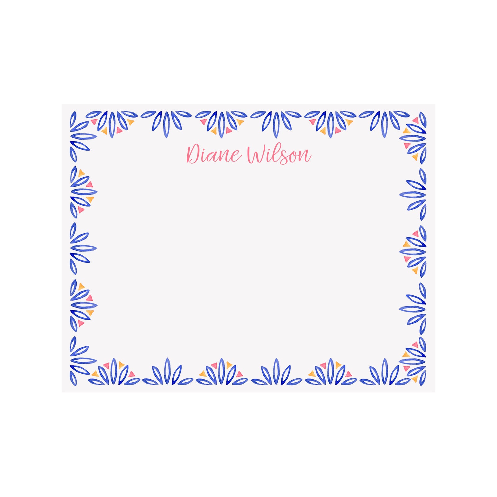 Palmetto Stationery- Blue
