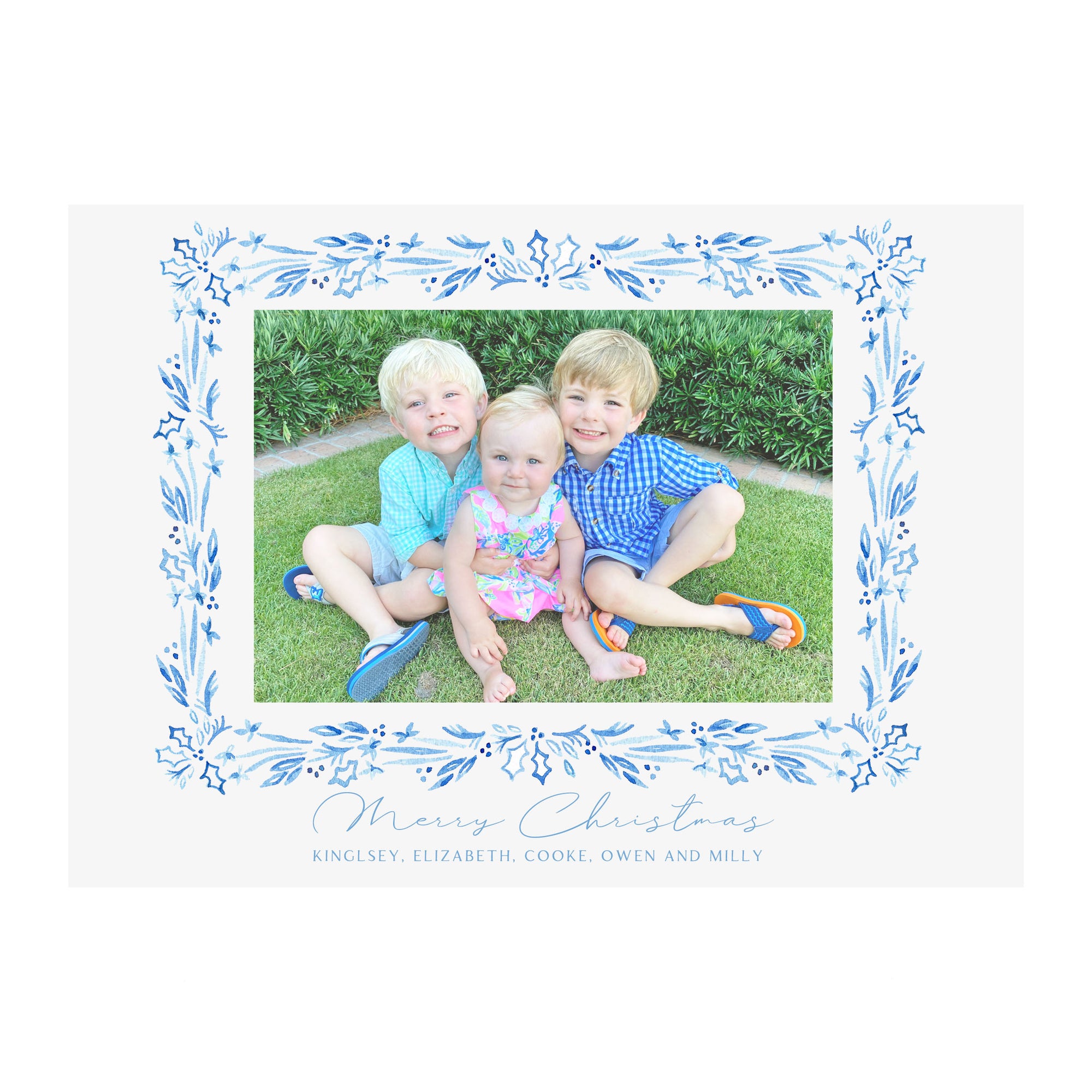 Paperwhite Holiday Photo Cards