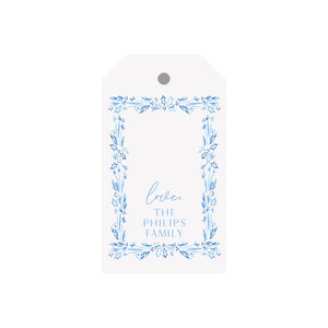 Paperwhites Personalized Luggage Gift Tags