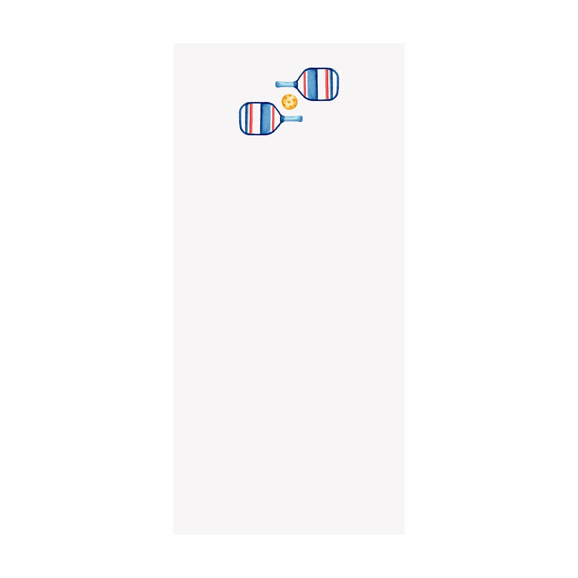 Pickleball Notepad- Multiple Colors