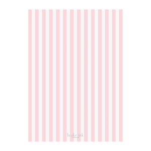 Bow Garland Pink Holiday Photo Cards