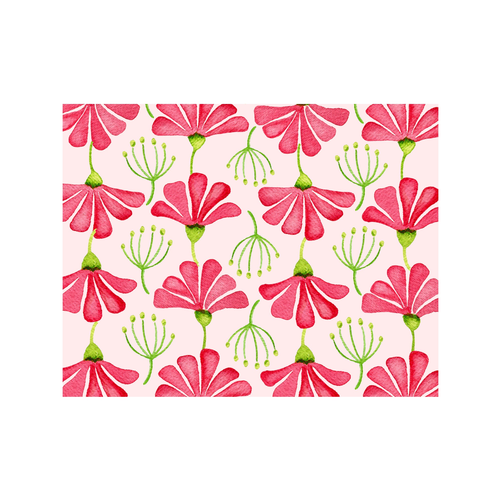 Fan Flower Note Cards