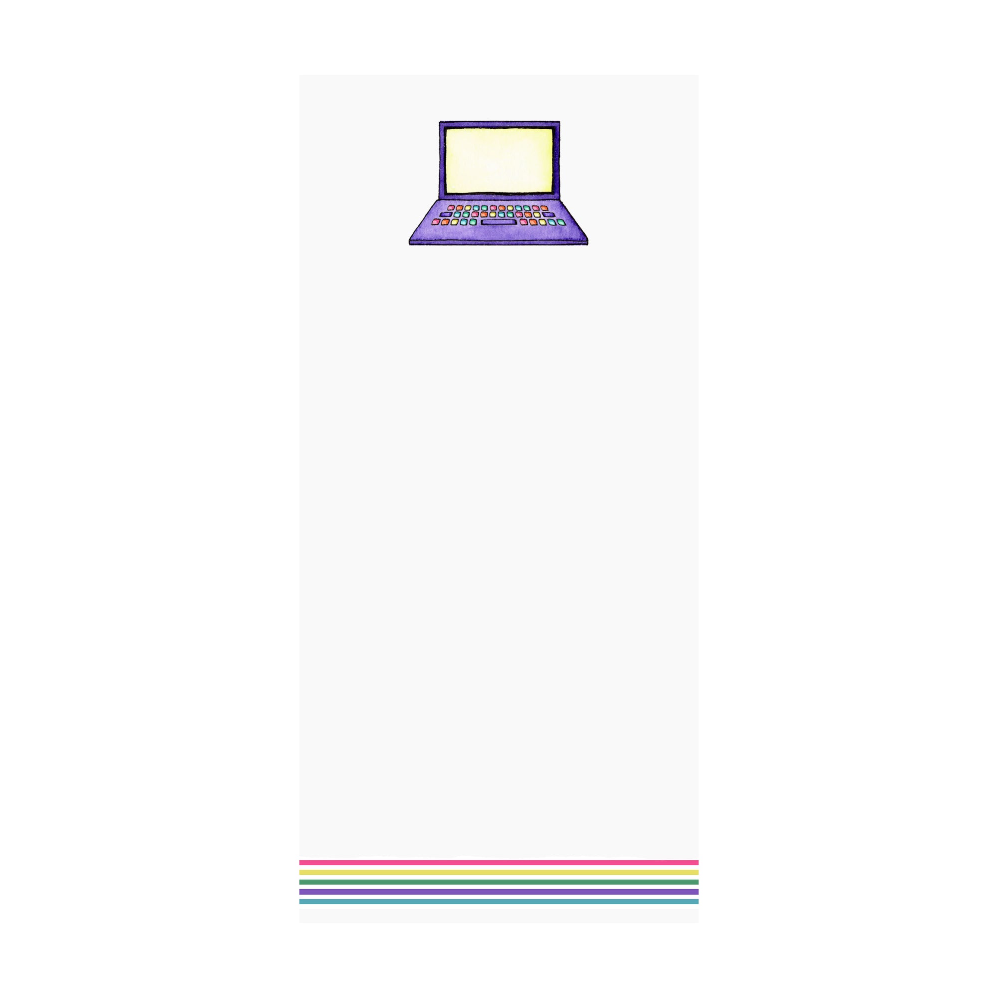 Laptop Notepad- Purple