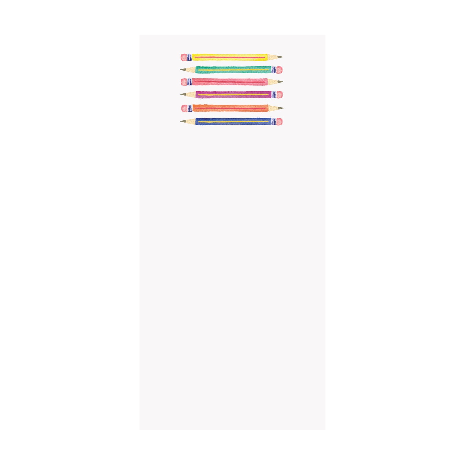 Rainbow Pencils Notepad