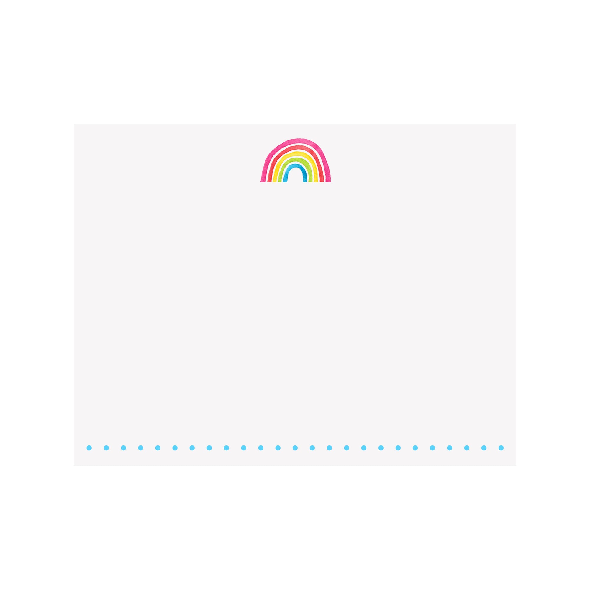 Rainbow Note Card