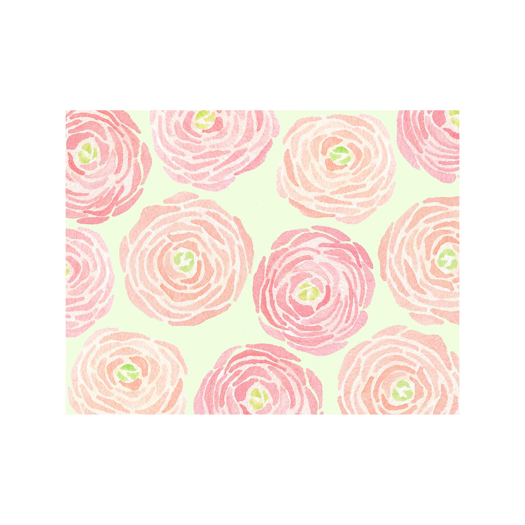 Ranunculus Note Cards