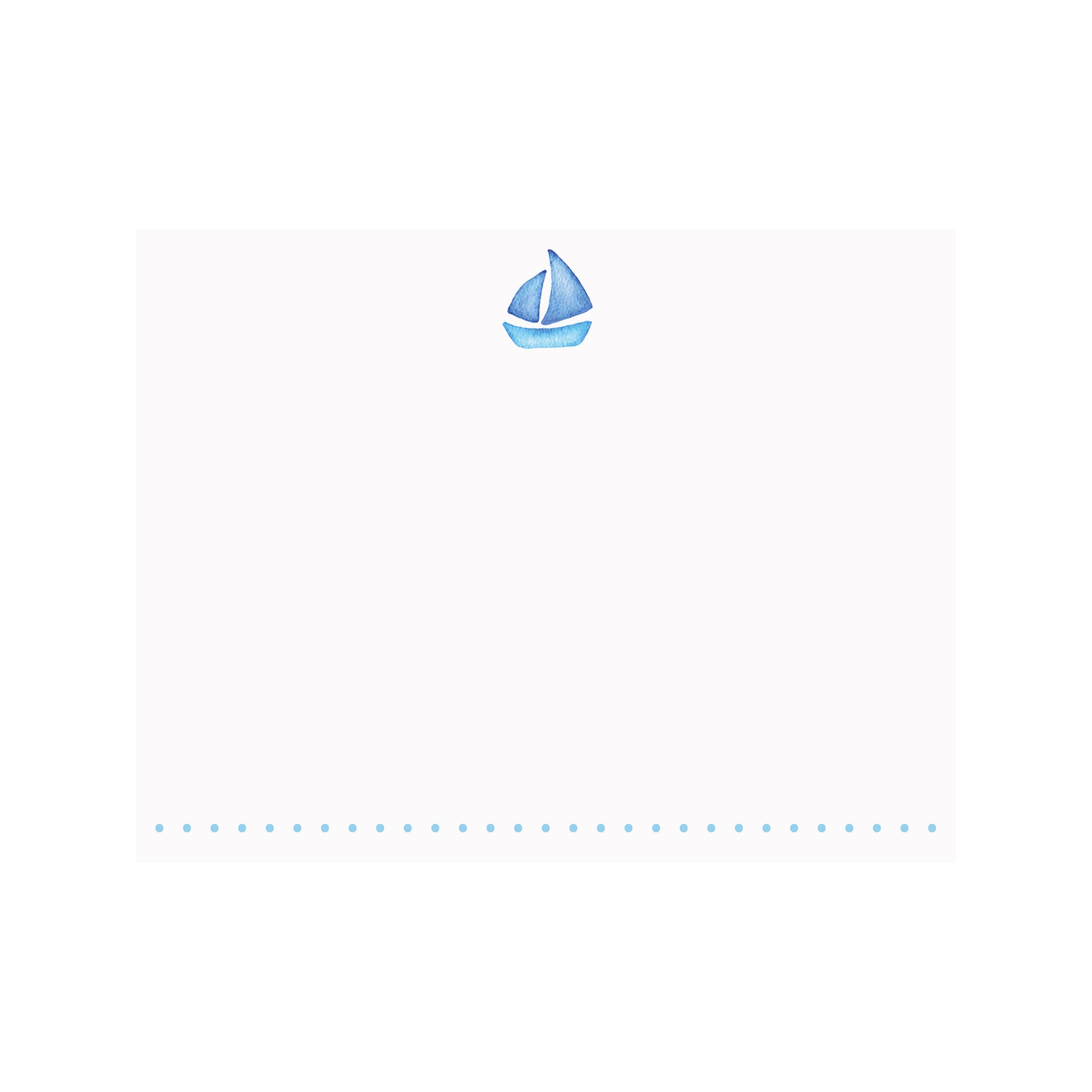 Sailboat Note Card