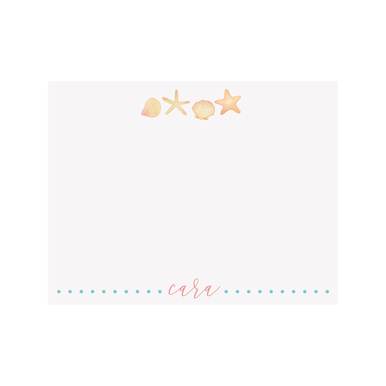 Seashells Stationery