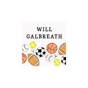 Sports Gift Tags & Stickers