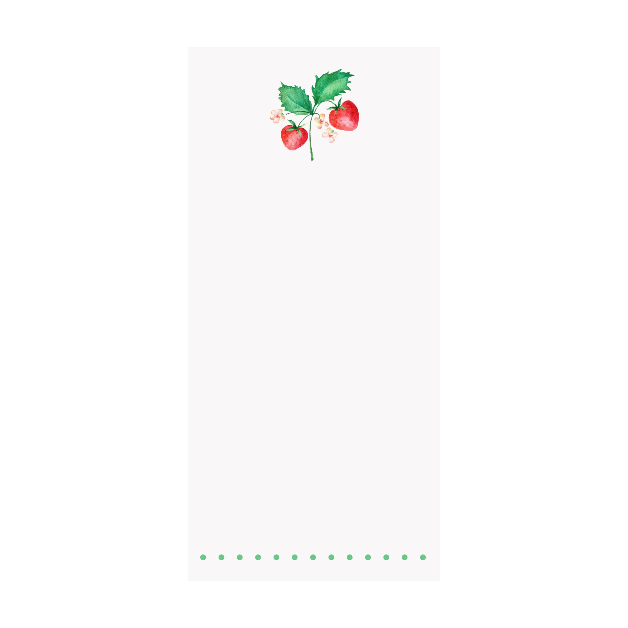 Wild Strawberry Notepad