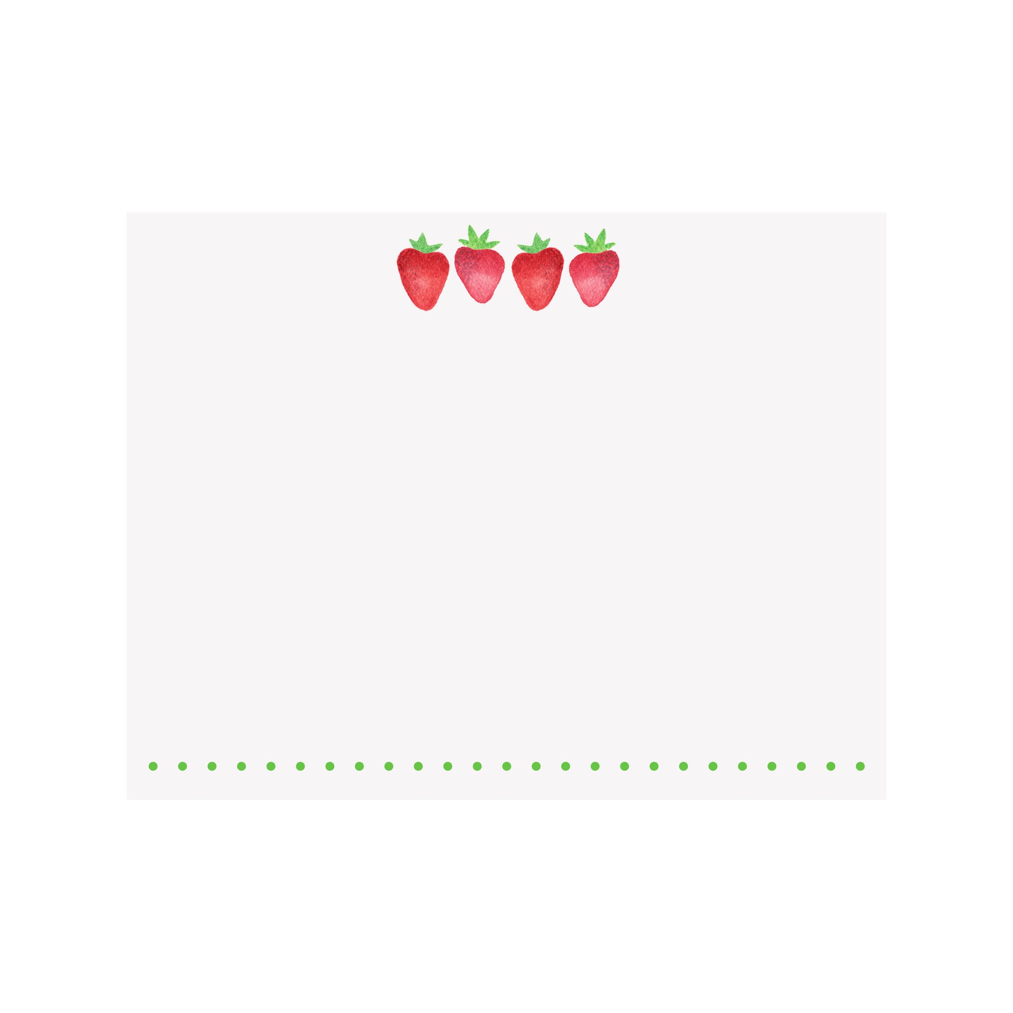 Strawberry Note Card