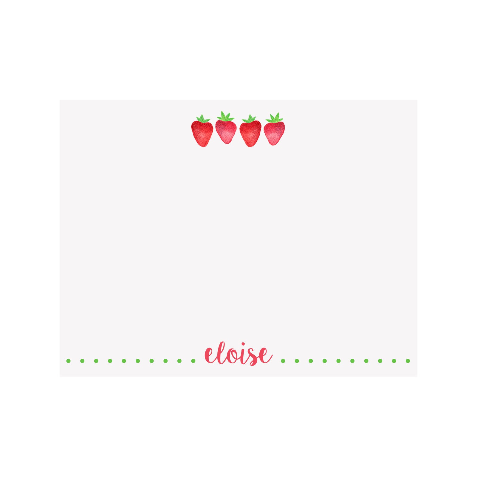 Strawberry Stationery