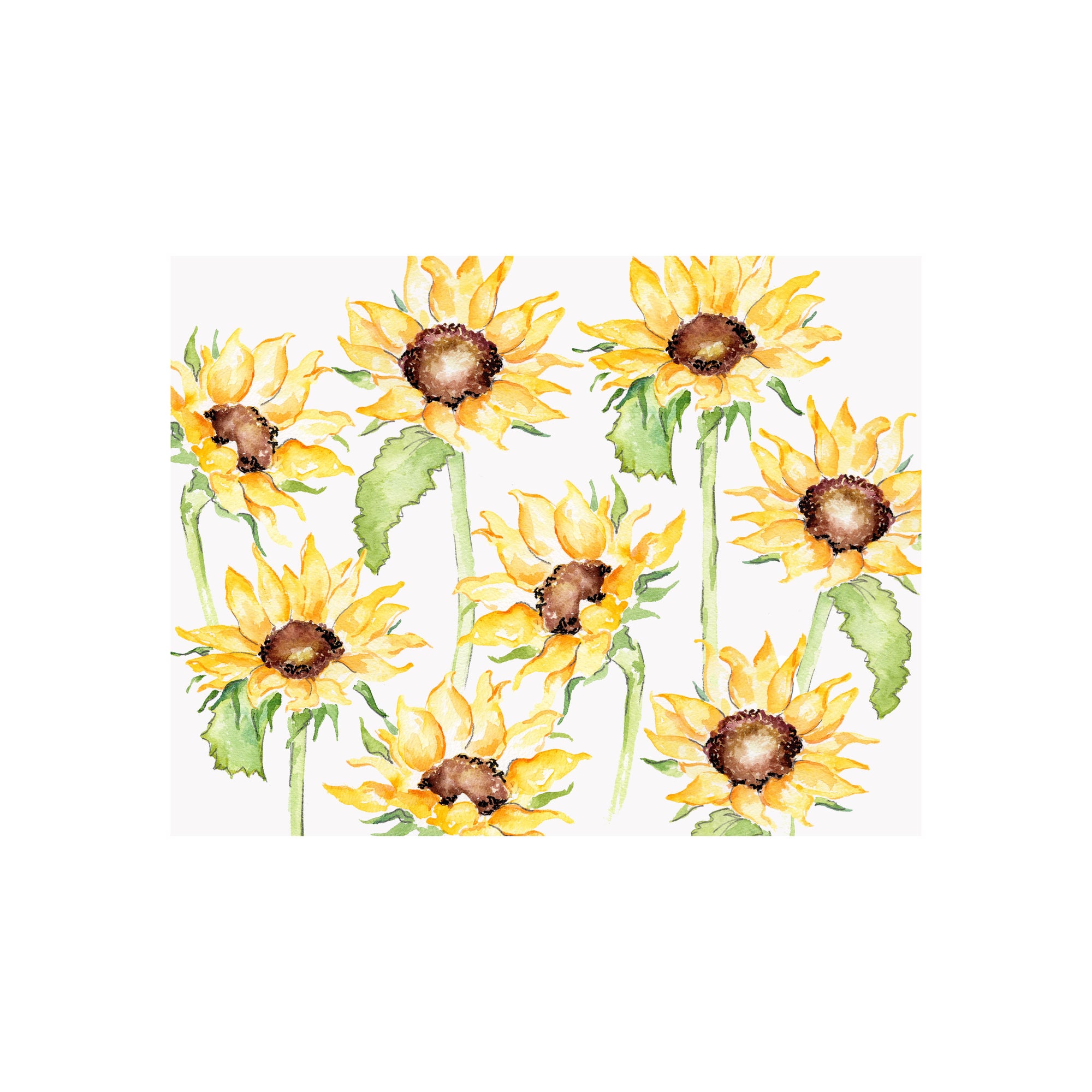 Sunflower Note Card