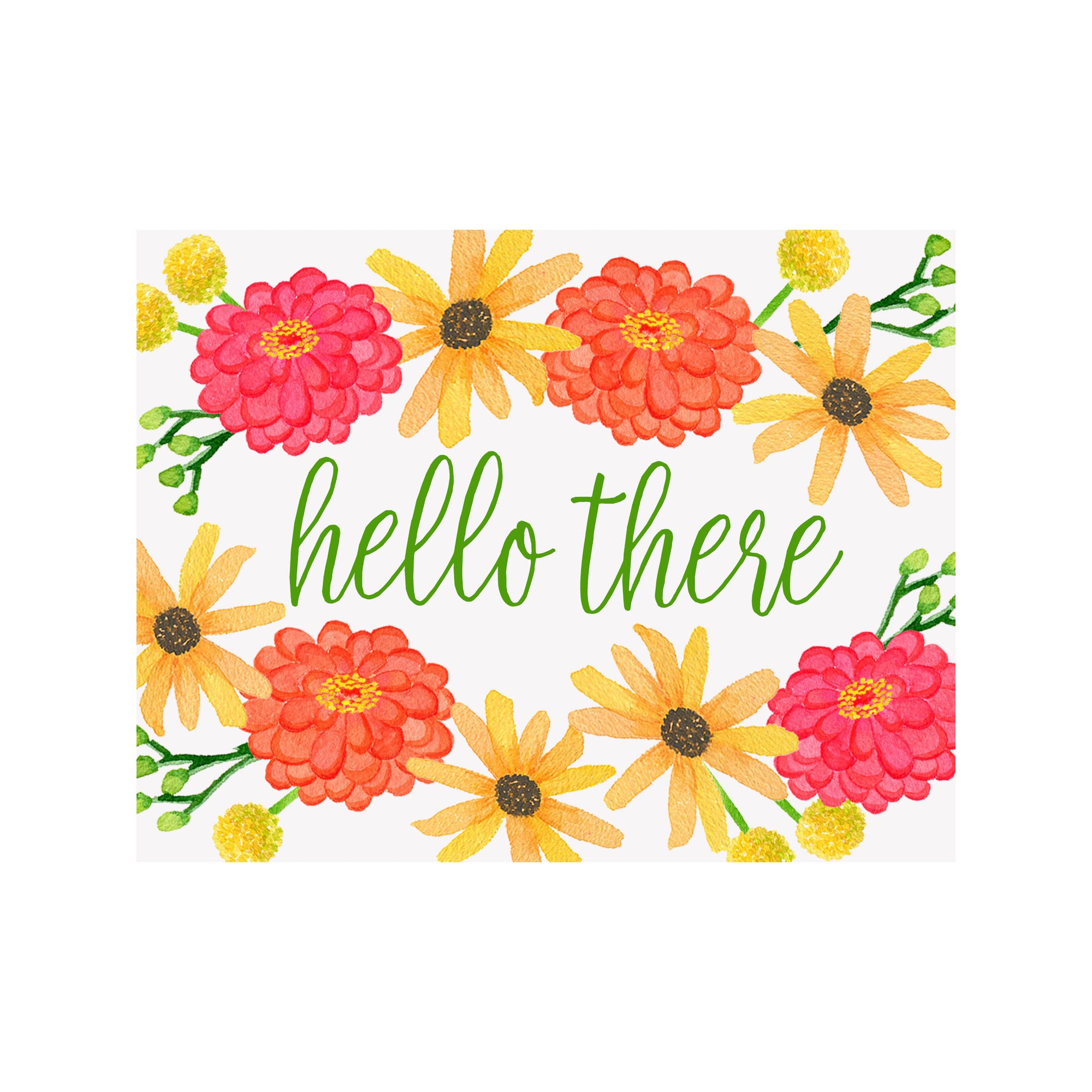 Hello There Greeting Card