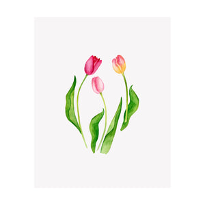 Floral Print- Tulip
