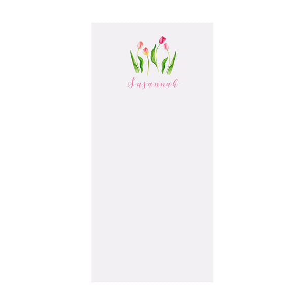 Tulip Notepad- Personalized - Brake Ink Stationery