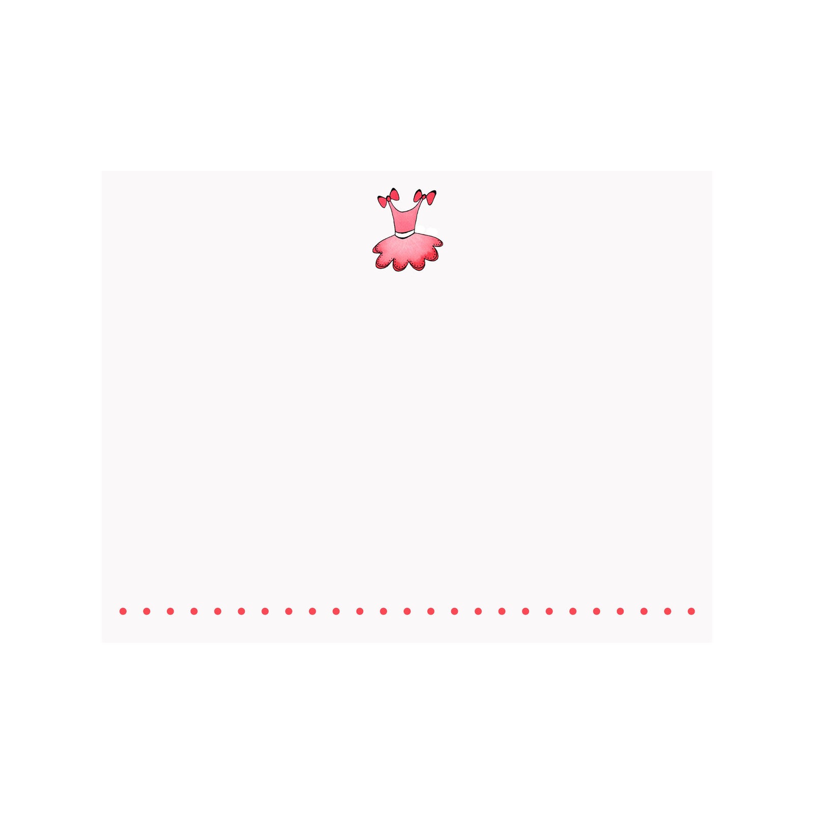 Tutu Note Card