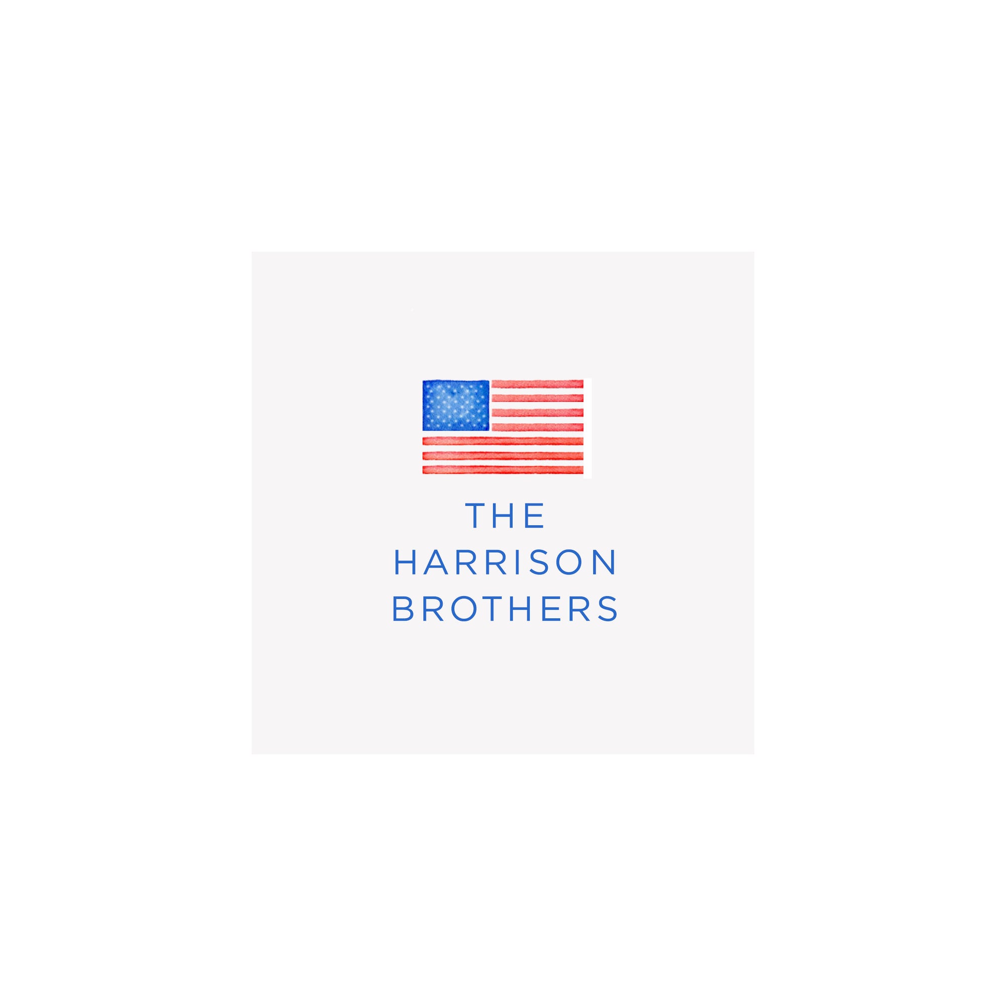 American Flag Gift Tags & Stickers