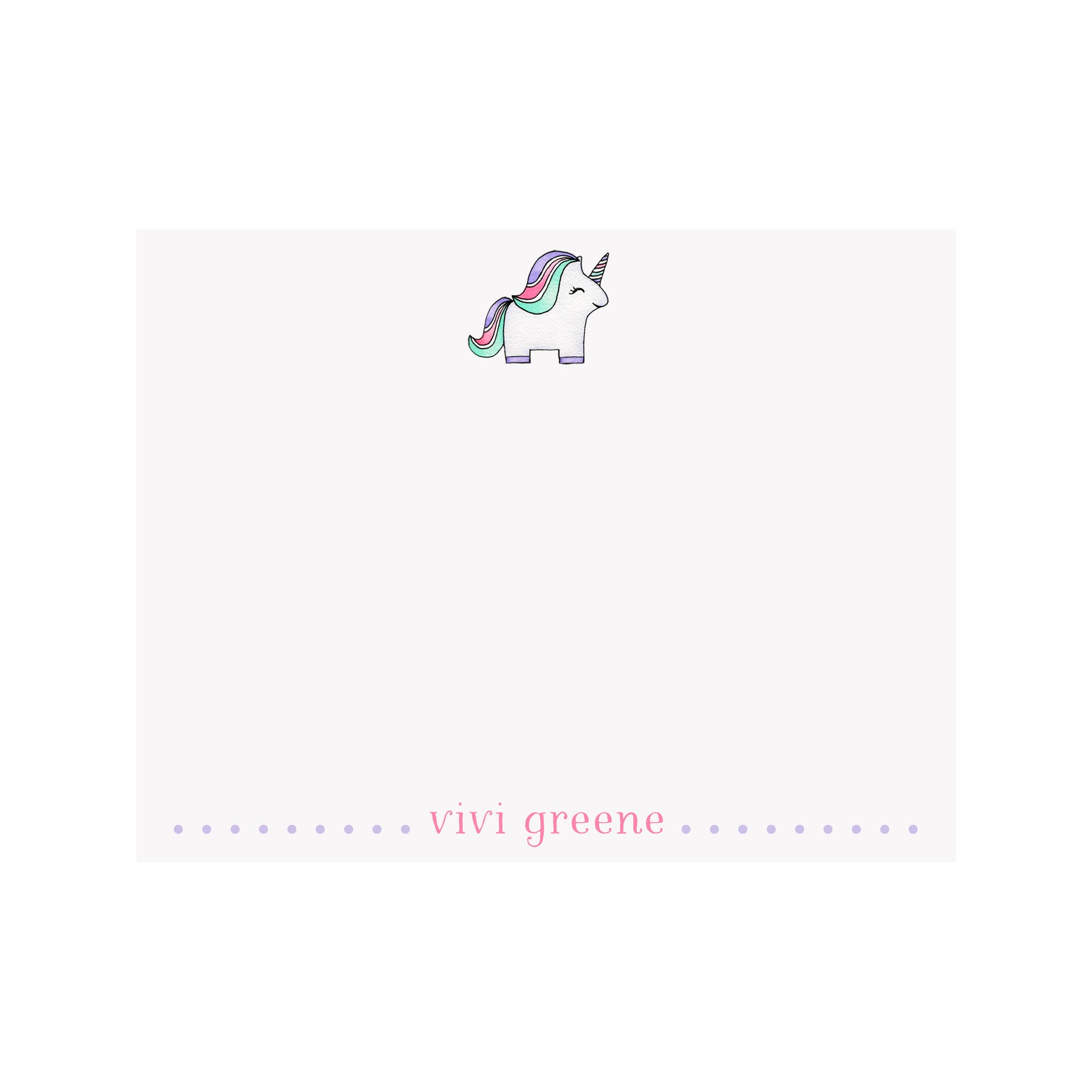 Unicorn Stationery