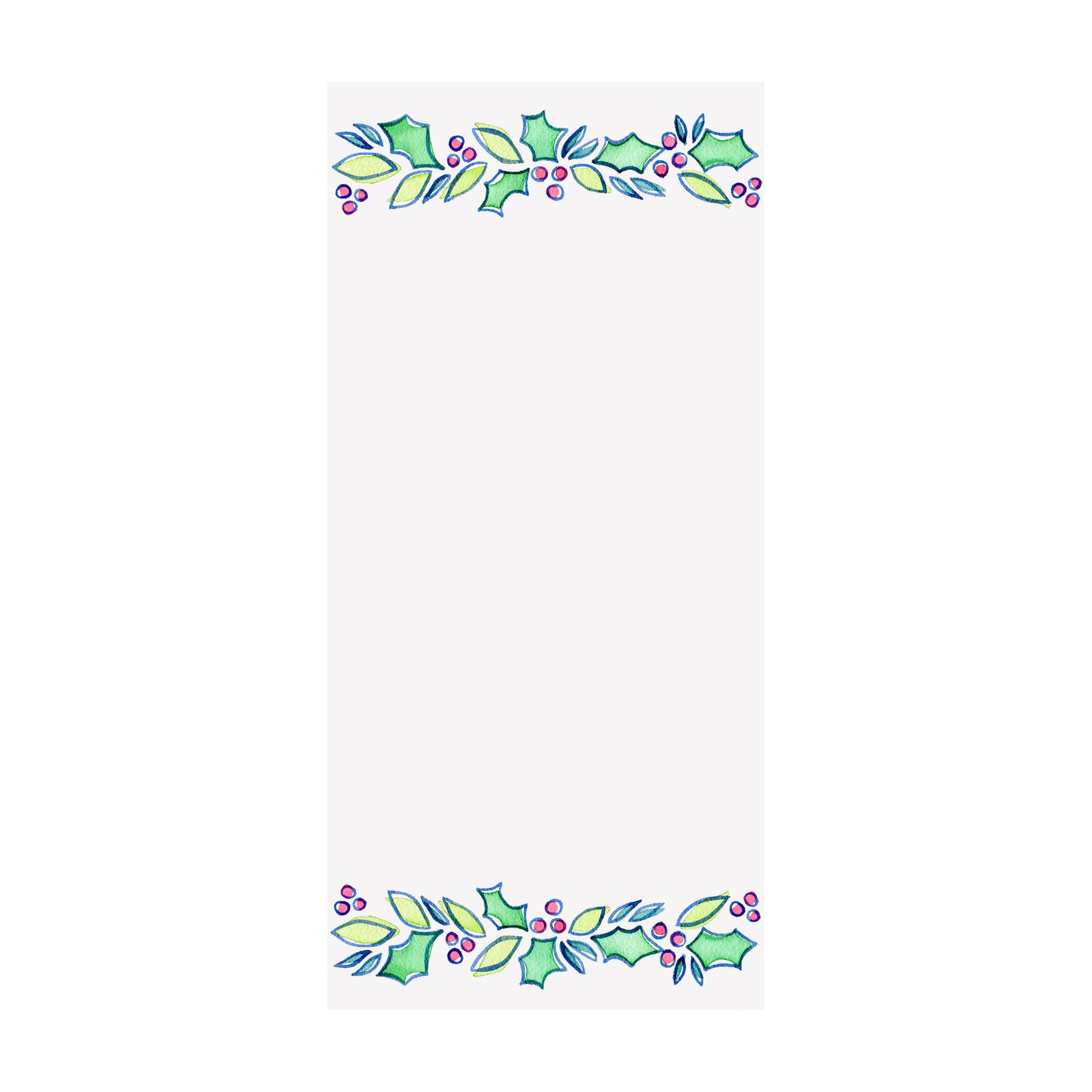 Vibrant Holly Notepad